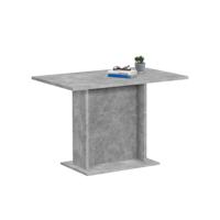 Eettafel Virginia Beton 110 cm - thumbnail