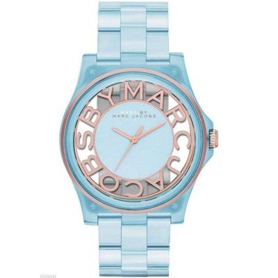Horlogeband Marc by Marc Jacobs MBM4570 Kunststof/Plastic Blauw 20mm