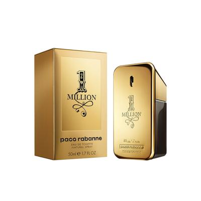 Paco Rabanne eau de toilette spray one million 50ml heren - thumbnail