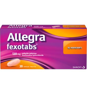 Allegra Fexotabs 120mg Tabletten Allegra Fexotabs 120mg Tabletten