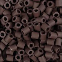 NABBI Biobeads van , afm 5x5 mm, gatgrootte 2.5 mm, medium, bruin, 1000 stuk/ 1 doos - thumbnail
