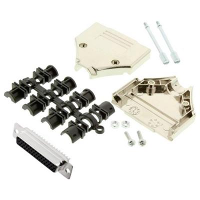 MH Connectors MHDTPK25HD44FS-K D-sub female connectorset 180 ° Aantal polen: 25 Soldeerkelk 1 stuk(s)