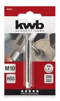 kwb 443010 Tapboren 1 stuks M10 1.5 DIN 352 HSS 1 stuk(s) - thumbnail