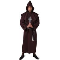 Pater kostuum luxe bruin - thumbnail