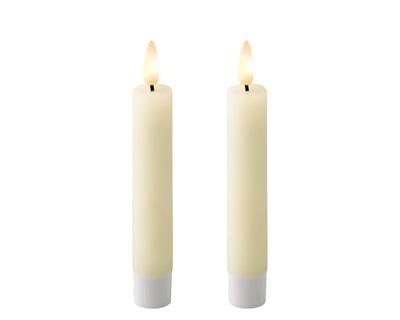 Lumineo leddinerkaars d2h14cm 2st creme