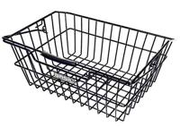 Basil cairo luxe - fietsmand - achterop - zwart - thumbnail