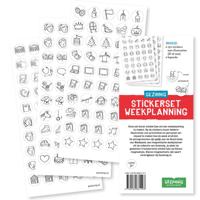 Gezinnig Stickerset weekplanning - thumbnail