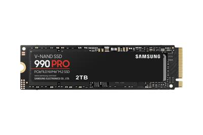 Samsung 990 Pro - SSD Hard Drive - 2 TB - PCIEGEN4.0 X4 - NVME2.0 - M.2 2280