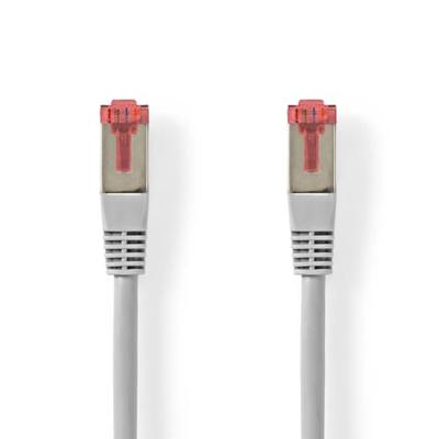 Nedis CAT6 Netwerkkabel | RJ45 Male | RJ45 Male | SF/UTP | 30.0 m | Rond | PVC | Grijs | Label - CCGL85220GY300 Nedis CAT6 Netwerkkabel | RJ45 Male | RJ45 Male | SF/UTP | 30.0 m | Rond | PVC | Grijs | Label - CCGL85220GY300