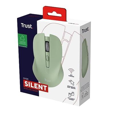 Trust MYDO SILENT Muis Radiografisch Optisch Groen 4 Toetsen 1800 dpi