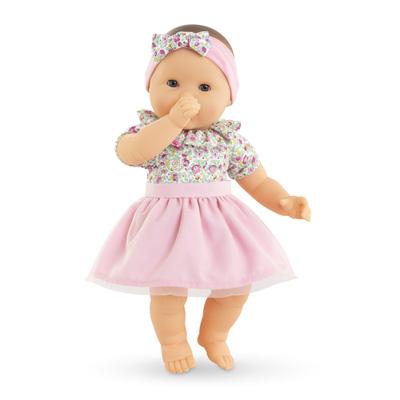 Grote babypop - COROLLE - Mijn schattige grote bloementuin-babypop - 36 cm - vanaf 2 jaar - thumbnail