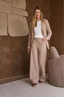 Studio Anneloes Lexie Bonded Trousers 94801 2200 Latte - thumbnail