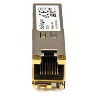 .com Gigabit RJ45 koper SFP Transceiver Modules - Cisco GLC-T Compatibel - set van 10 - 1000Base-T - Mini-GBIC bulk pak - SFP (mini-GBIC) transceivermodule (gelijk aan: Cisco GLC-T) - GigE - thumbnail