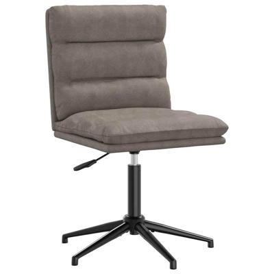 Eetkamerstoel kunstleer grijs