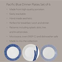 Royal Doulton Pacific Dinerbord 28 cm, per 6 - thumbnail
