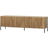 WOOOD TV-meubel 'Bono' Eikenhout, 180cm, kleur Naturel - thumbnail