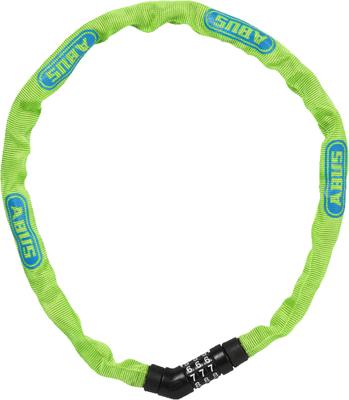 Abus cijfer kettingslot 4804c/75 groen 75cm - thumbnail