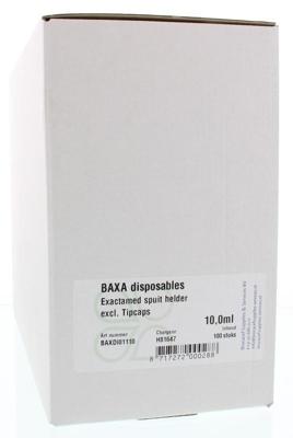 Baxa Exact doseerspuit NL 10ml 100 Stuks Baxa Exact doseerspuit NL 10ml 100 Stuks