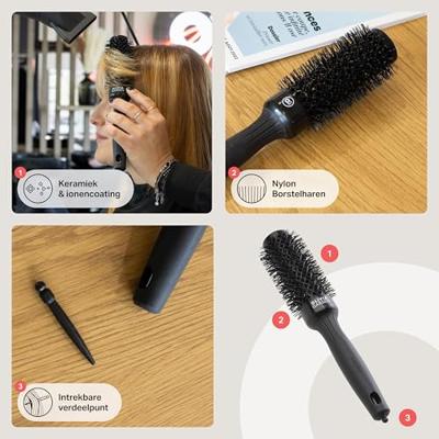 Olivia Garden Blowout Shine Brush Black Ø35mm Olivia Garden Blowout Shine Brush Black Ø35mm