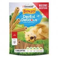 Purina Bonzo Dental Delicious Medium met rund hondensnack 3 verpakkingen - thumbnail