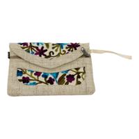 Geborduurde Tas van Hennep met Overslagsluiting - thumbnail