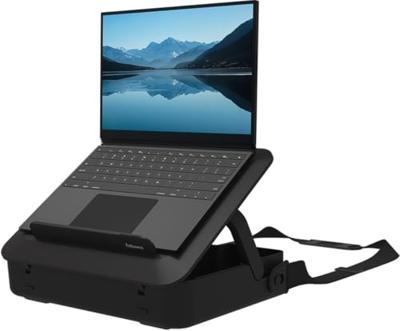 Fellowes Breyta laptoptas, met laptopstandaard, zwart