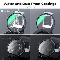 K&F Concept magnetische 1/8 black mist filter Nano X 55mm met waterafstotende coating - thumbnail