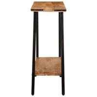 Wandtafel 110x30x75 cm massief mangohout - thumbnail