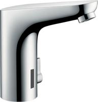 Hansgrohe Focus elektronische wastafelmengkraan met temperatuurgreep voor 230V netstroom, chroom - thumbnail