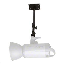 Walimex pro Fotostudio wandstatief 34-54 cm, arm houder met 1/4 inch 3/8 inch schroefdraad, dubbelzijdige 5/8 spigot, belastbaar tot 6 kg, robuust plafondstatief, ideaal voor videolampen, softboxen,