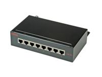 ROLINE Patchpaneel, 8 Poorts, Cat.5e (Class D), afgeschermd, zwart - thumbnail