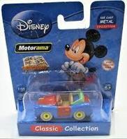 Van Der Doelen Disney mini auto van metaal mickey mouse auto 5 cm groot - thumbnail