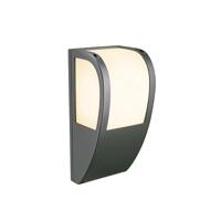 SLV Keras 227176 Buitenlamp (wand) Spaarlamp, LED E27 24 W Antraciet - thumbnail