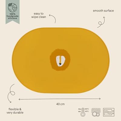 Trixie siliconen placemat - mr. lion