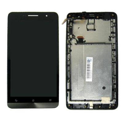 LCD-scherm en Digitizer met Frame voor Asus Zenfone 6 / A600CG(Black)
