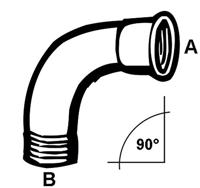 Cornat Galva Bocht Mv 1&apos;&apos; 90Gr (1) - VFB11 - thumbnail
