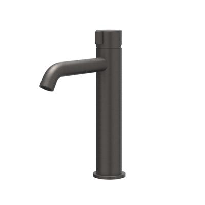 IVY Tribe Wastafelmengkraan - opbouw - middelhoog - coldstart - RVS316 - geborsteld carbon black PVD 6100414