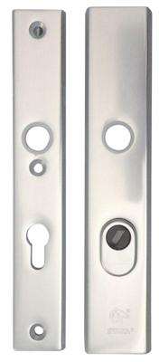 Ivana veiligheidslangschilden - Basic - SKG*** - F1 - deurdikte 38-62 mm - PC 72 mm - rechthoekig - 50684