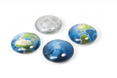 Trendform Magnet Eye - Planeet - set van 4 verschillende