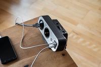 Brennenstuhl brennenstuhl®estilo Duplex-stekkerdoos, 1x USB C, 1x USB A, 10x veiligheidscontactdozen, zilver/zwar - 1153580200 - thumbnail