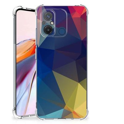 Xiaomi Redmi 12C Shockproof Case Polygon Dark Xiaomi Redmi 12C Shockproof Case Polygon Dark