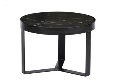 Livingfurn - Bijzettafel Glennis - 50x50x35cm - Marmer Livingfurn - Bijzettafel Glennis - 50x50x35cm - Marmer