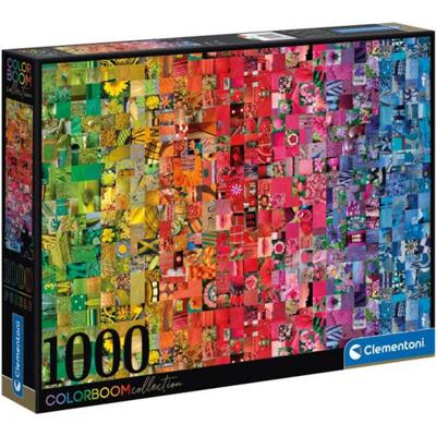 Clementoni legpuzzel collage colorboom, 1000st.