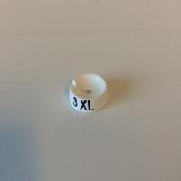 MB wit/zwart 3XL voor op kledinghanger - thumbnail