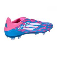 adidas F50 League Gras / Kunstgras Voetbalschoenen (MG) Blauw Roze Wit - thumbnail