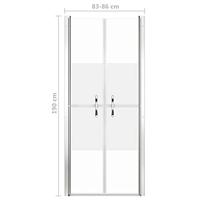 VidaXL Douchedeur 86x190 cm esg halfmat - thumbnail