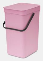 Brabantia Sort & Go afvalemmer 12 liter Lilac Pink - thumbnail