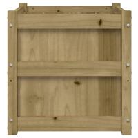 Plantenbak 50x50x50 cm gempregneerd grenenhout - thumbnail