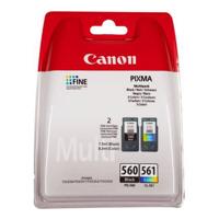 Canon PG-560/Cl-561 inktcartridge 2 stuk(s) Origineel Normaal rendement Zwart, Cyaan, Magenta, Geel - thumbnail