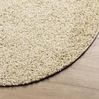 Vloerkleed PAMPLONA shaggy hoogpolig modern 160 cm goudkleur - thumbnail